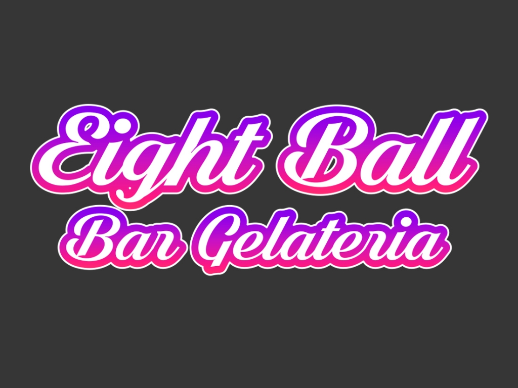 native studio grafico poggio rusco grafica logo eightball bar