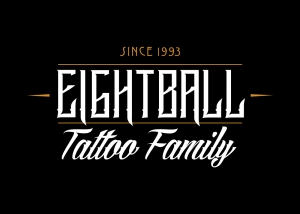 native studio grafico poggio rusco grafica logo eightball tattoo